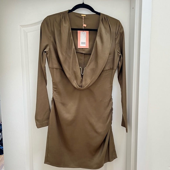 BNWT Cult Gaia Miley Mini Dress in color Advieh - Picture 2 of 7